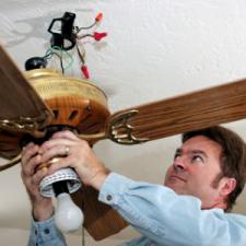 Ceiling fan repair